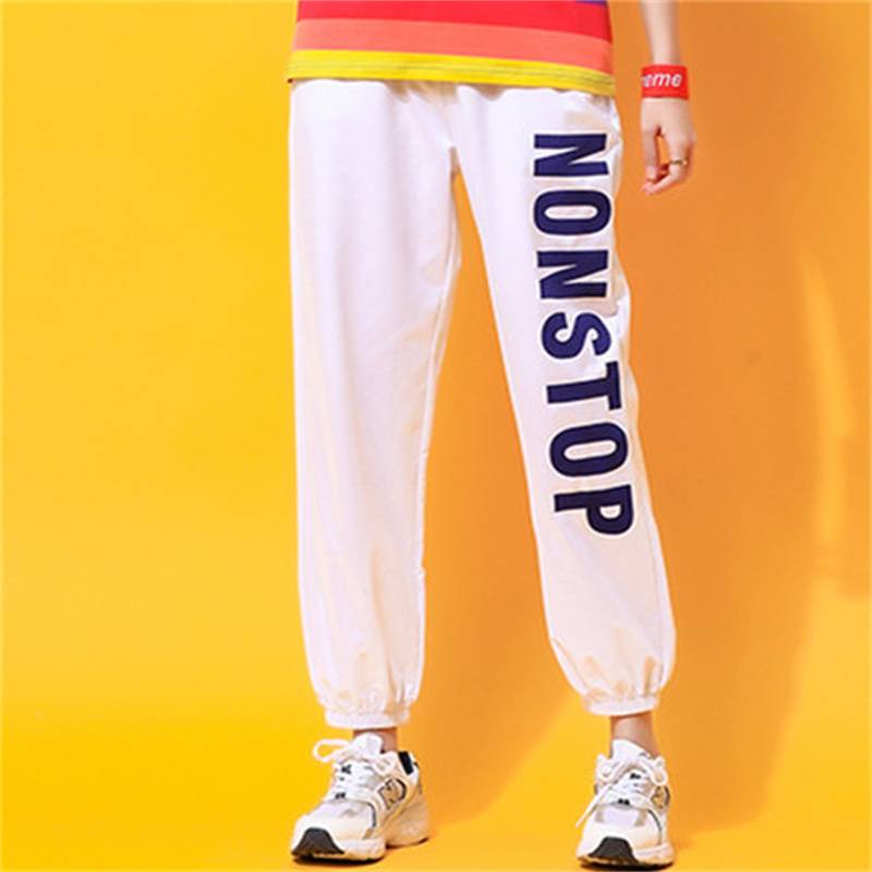 Single white pants
